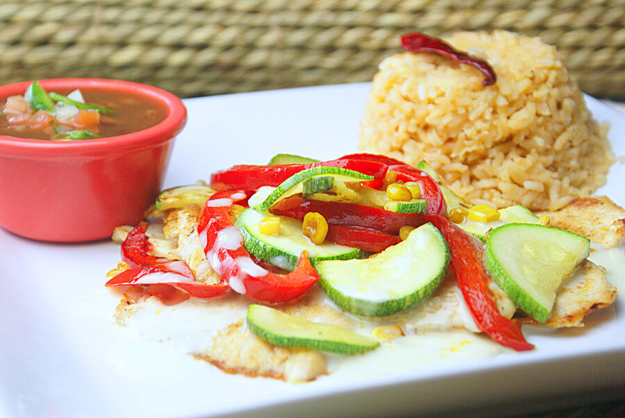 Grilled Chicken with Vegetables